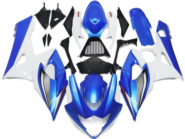 05-06 Azul Brillante & Blanco GSXR 1000 Carenado