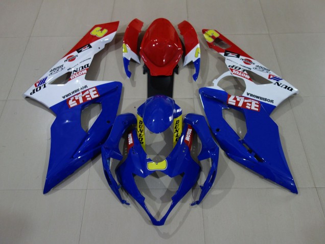 05-06 Azul Brillante / Blanco / Rojo GSXR 1000 Carenado 05-06 Azul Brillante / Blanco / Rojo GSXR 1000 Carenado