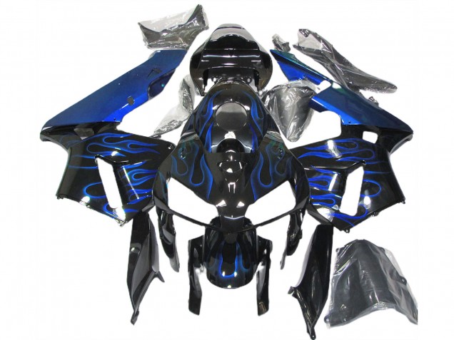 05-06 Azul Brillante Llama CBR600RR Carenado 05-06 Azul Brillante Llama CBR600RR Carenado