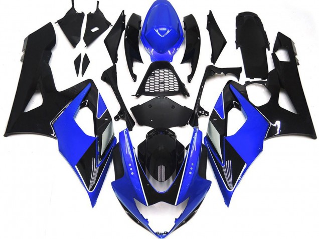 05-06 Azul Brillante & Negro GSXR 1000 Carenado 05-06 Azul Brillante & Negro GSXR 1000 Carenado
