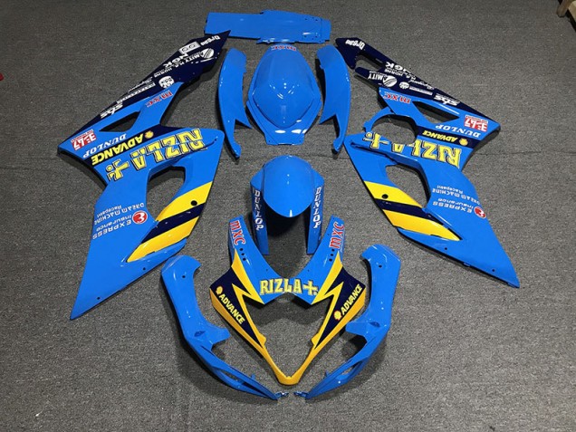 05-06 Azul Claro Rizla GSXR 1000 Carenado 05-06 Azul Claro Rizla GSXR 1000 Carenado