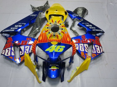 05-06 Azul Personalizado Rossi CBR600RR Carenado
