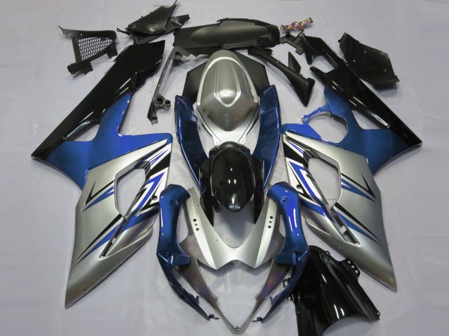 05-06 Azul Plata & Negro GSXR 1000 Carenado 05-06 Azul Plata & Negro GSXR 1000 Carenado