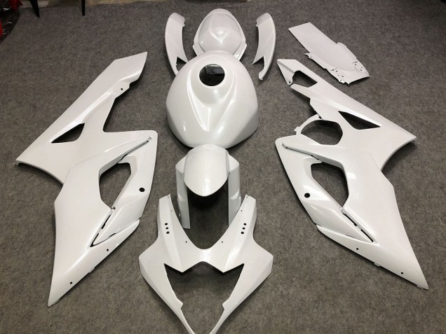 05-06 Blanco Brillo Liso GSXR 1000 Carenado 05-06 Blanco Brillo Liso GSXR 1000 Carenado