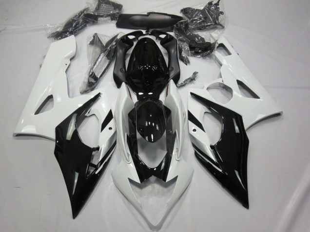 05-06 Blanco Negro & Plata GSXR 1000 Carenado 05-06 Blanco Negro & Plata GSXR 1000 Carenado