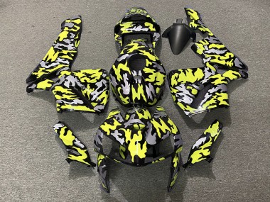 05-06 Camuflaje & Amarillo Neón CBR600RR Carenado