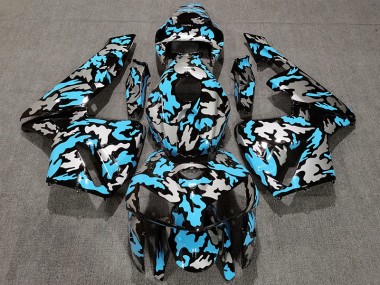 05-06 Camuflaje & Azul Claro CBR600RR Carenado