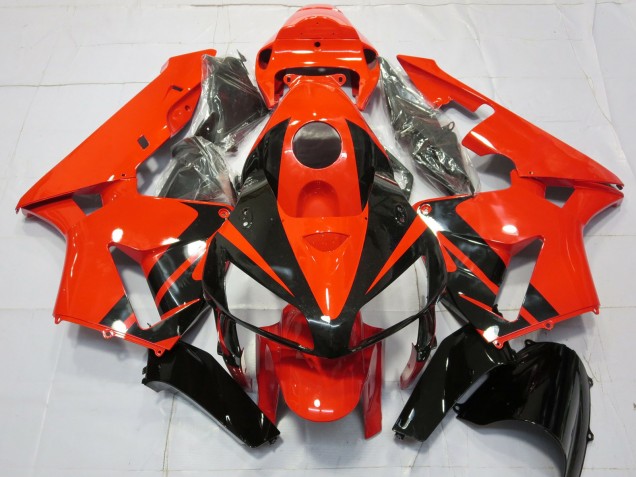 05-06 Diseño Especial Naranja CBR600RR Carenado 05-06 Diseño Especial Naranja CBR600RR Carenado