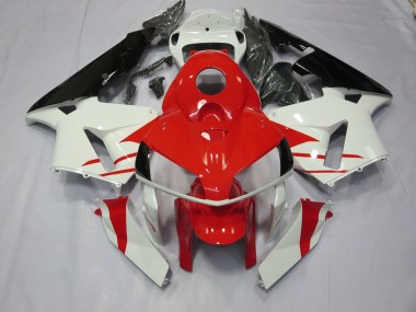 05-06 Estilo Rojo & Blanco CBR600RR Carenado