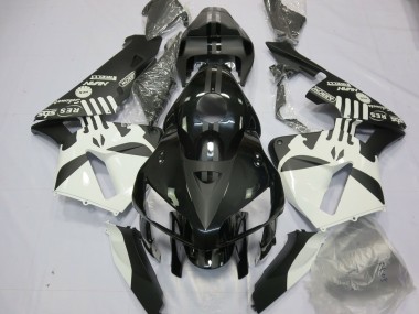 05-06 Logotipos En Negro Mate & Puisher CBR600RR Carenado