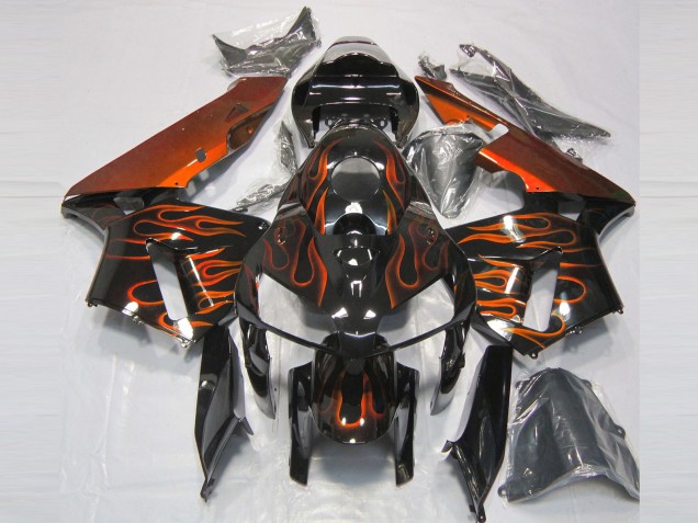 05-06 Naranja Quemada Llama CBR600RR Carenado 05-06 Naranja Quemada Llama CBR600RR Carenado