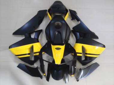 05-06 Negro Mate & Amarillo Brillante CBR600RR Carenado