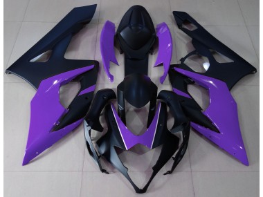 05-06 Negro Mate & Morado GSXR 1000 Carenado