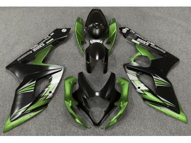 05-06 Negro Mate & Verde GSXR 1000 Carenado
