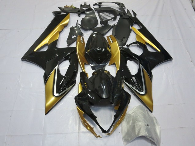 05-06 Oro & Negro GSXR 1000 Carenado 05-06 Oro & Negro GSXR 1000 Carenado