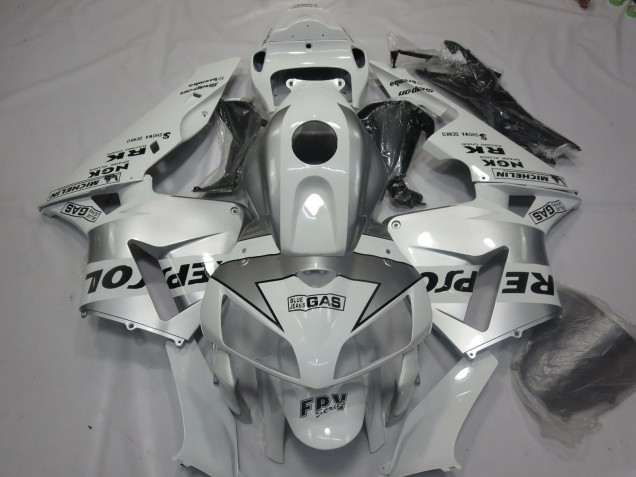 05-06 Plata Repsol CBR600RR Carenado 05-06 Plata Repsol CBR600RR Carenado