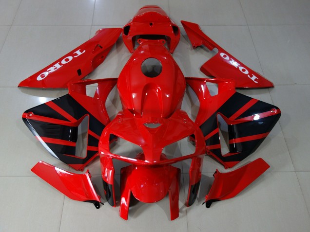 05-06 Rojo Brillante CBR600RR Carenado 05-06 Rojo Brillante CBR600RR Carenado