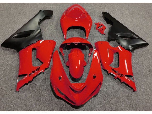05-06 Rojo Brillante ZX6R Carenado 05-06 Rojo Brillante ZX6R Carenado