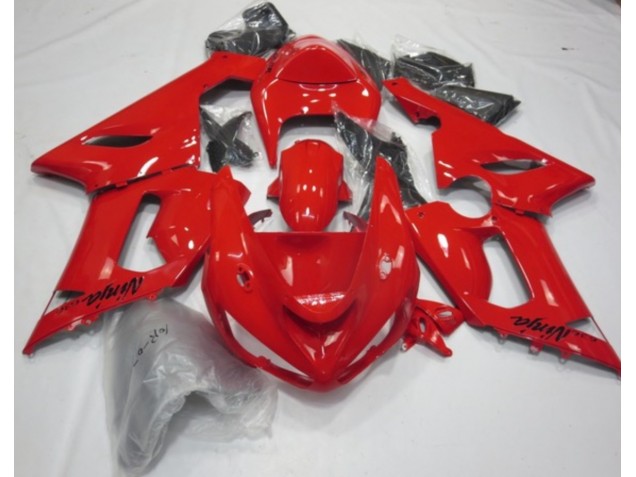 05-06 Rojo Brillo ZX6R Carenado 05-06 Rojo Brillo ZX6R Carenado