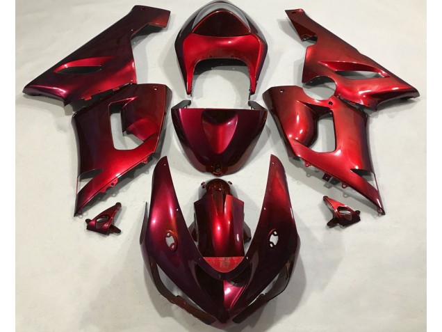 05-06 Rojo Metálico ZX6R Carenado 05-06 Rojo Metálico ZX6R Carenado