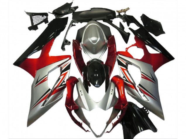 05-06 Rojo & Plata GSXR 1000 Carenado 05-06 Rojo & Plata GSXR 1000 Carenado