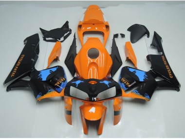 05-06 Salpicaduras De Naranja & Negro CBR600RR Carenado