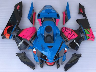05-06 Tiburón Azul & Rosa CBR600RR Carenado