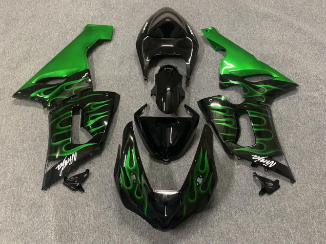 05-06 Verde Llama ZX6R Carenado 05-06 Verde Llama ZX6R Carenado