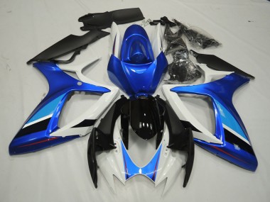 06-07 Azul & Blanco GSXR 600-750 Carenado