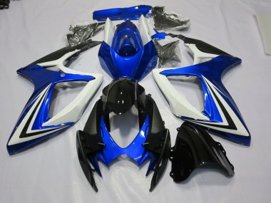 06-07 Azul Blanco & Negro GSXR 600-750 Carenado