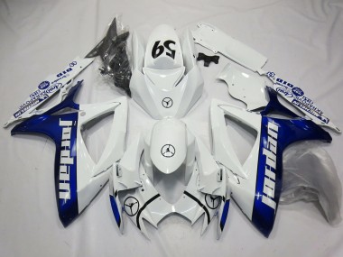 06-07 Azul Jordan GSXR 600-750 Carenado
