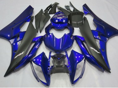 06-07 Azul Metalizado & Negro R6 Carenado