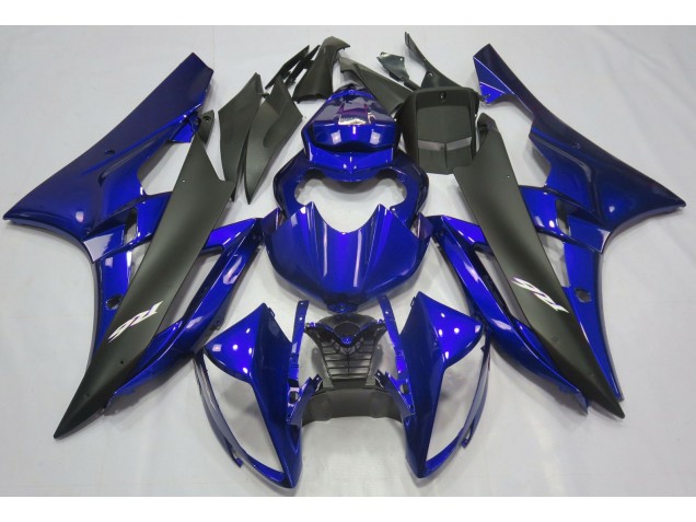 06-07 Azul Metalizado & Negro R6 Carenado 06-07 Azul Metalizado & Negro R6 Carenado
