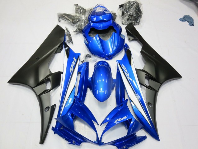 06-07 Azul Negro Mate R6 Carenado