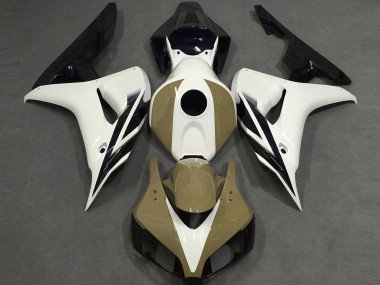 06-07 Blanco Brillante Bronceado Negro CBR1000RR Carenado