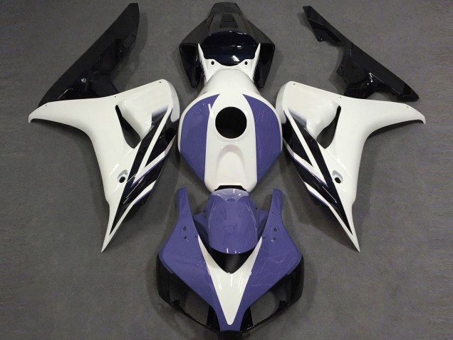 06-07 Blanco Brillo Azul & Negro CBR1000RR Carenado 06-07 Blanco Brillo Azul & Negro CBR1000RR Carenado