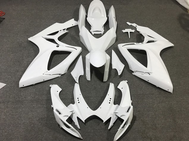 06-07 Blanco Mate GSXR 600-750 Carenado 06-07 Blanco Mate GSXR 600-750 Carenado