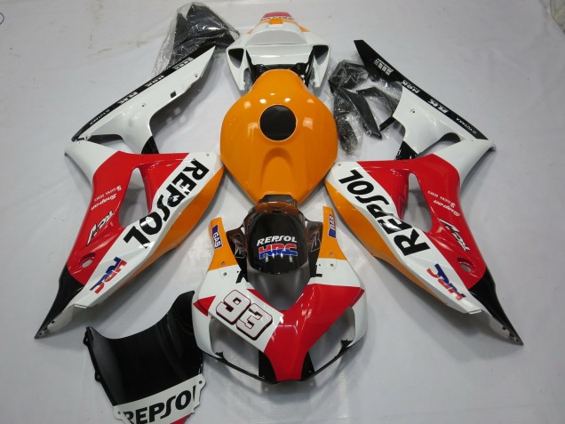 06-07 Blanco Repsol 93 CBR1000RR Carenado 06-07 Blanco Repsol 93 CBR1000RR Carenado