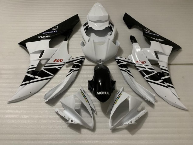 06-07 Diseño Blanco Negro R6 Carenado 06-07 Diseño Blanco Negro R6 Carenado