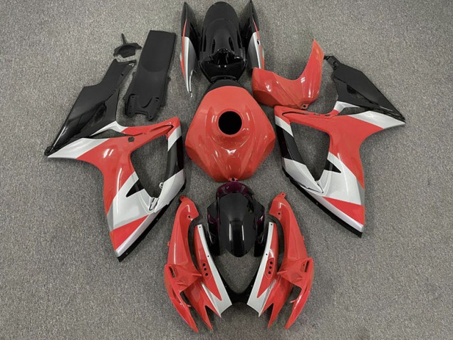 06-07 Diseño Rojo GSXR 600-750 Carenado 06-07 Diseño Rojo GSXR 600-750 Carenado