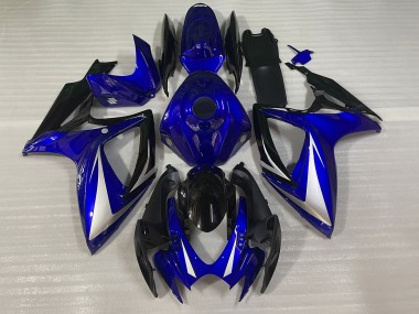 06-07 Especial Azul Blanco & Negro GSXR 600-750 Carenado