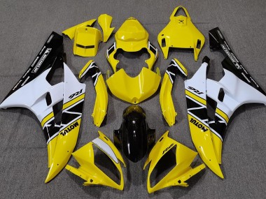 06-07 Estilo Amarillo OEM R6 Carenado