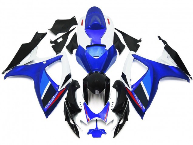 06-07 Estilo Azul Claro & Azul Intenso OEM Con Rojo GSXR 600-750 Carenado 06-07 Estilo Azul Claro & Azul Intenso OEM Con Rojo GSXR 600-750 Carenado