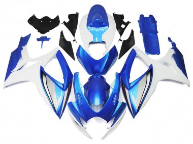 06-07 Estilo Azul Claro & Azul Intenso OEM GSXR 600-750 Carenado