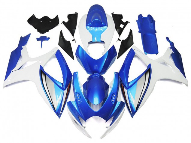 06-07 Estilo Azul Claro & Azul Intenso OEM GSXR 600-750 Carenado 06-07 Estilo Azul Claro & Azul Intenso OEM GSXR 600-750 Carenado