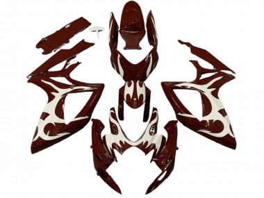 06-07 Granate & Blanco GSXR 600-750 Carenado