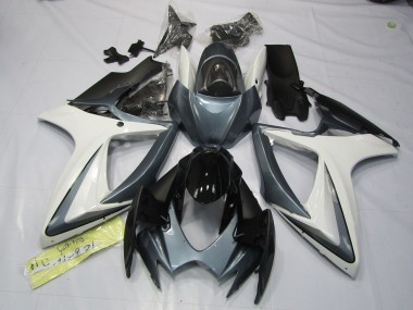 06-07 Gris & Blanco GSXR 600-750 Carenado