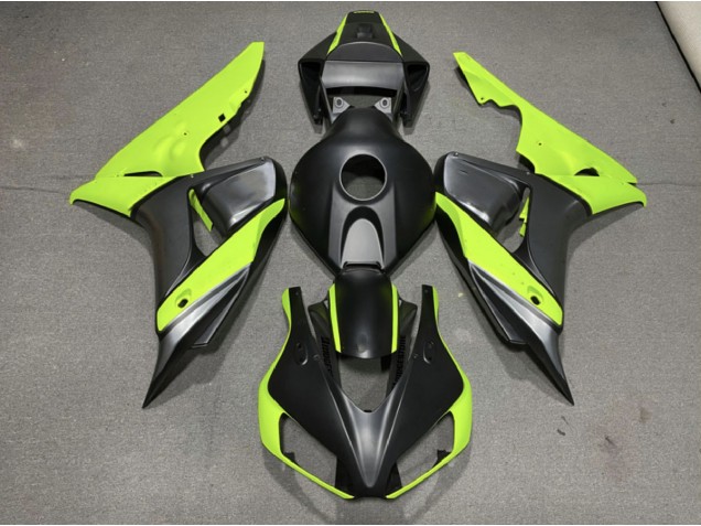 06-07 Gris Mate Negro & Verde CBR1000RR Carenado 06-07 Gris Mate Negro & Verde CBR1000RR Carenado