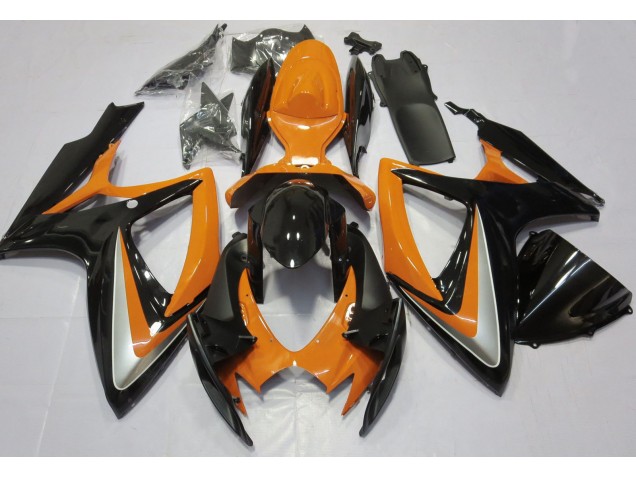 06-07 Naranja Brillante Debadged GSXR 600-750 Carenado 06-07 Naranja Brillante Debadged GSXR 600-750 Carenado