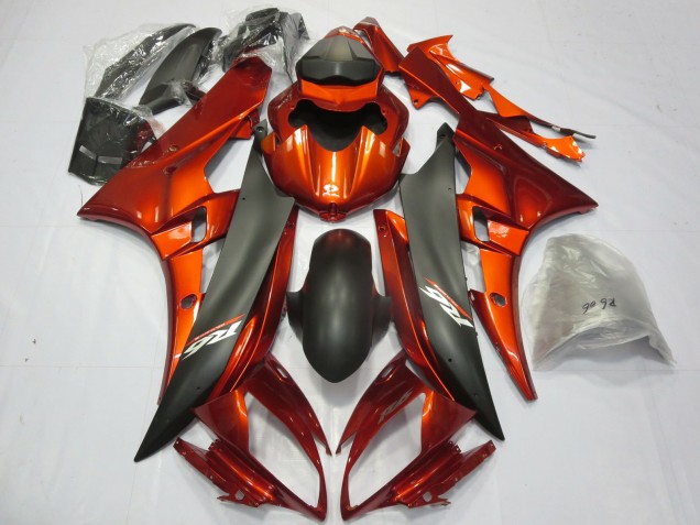 06-07 Naranja Quemada R6 Carenado 06-07 Naranja Quemada R6 Carenado